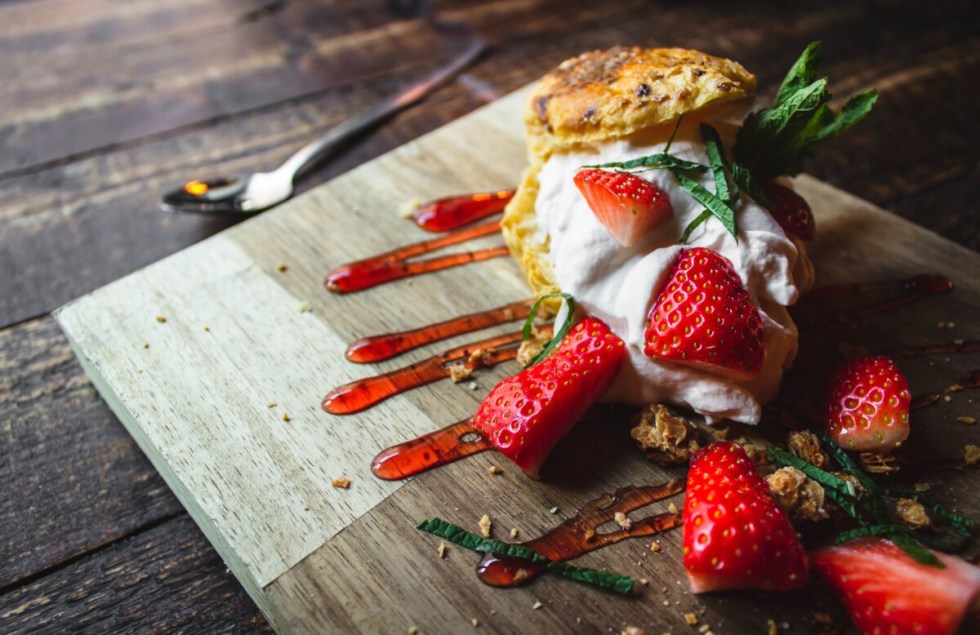 tarte sablée à la fraise