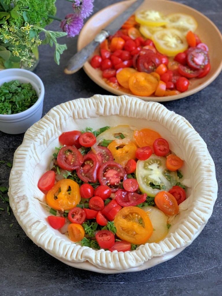 Tarte aux tomates à l'ancienne