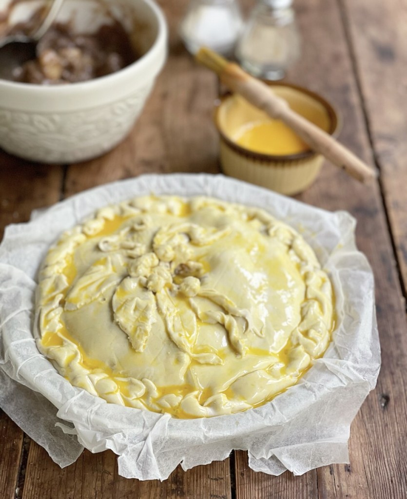 Tarte à la viande et aux pommes de terre