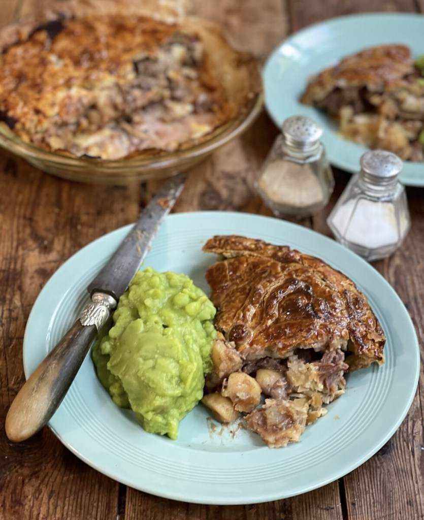 Tarte à la viande et aux pommes de terre