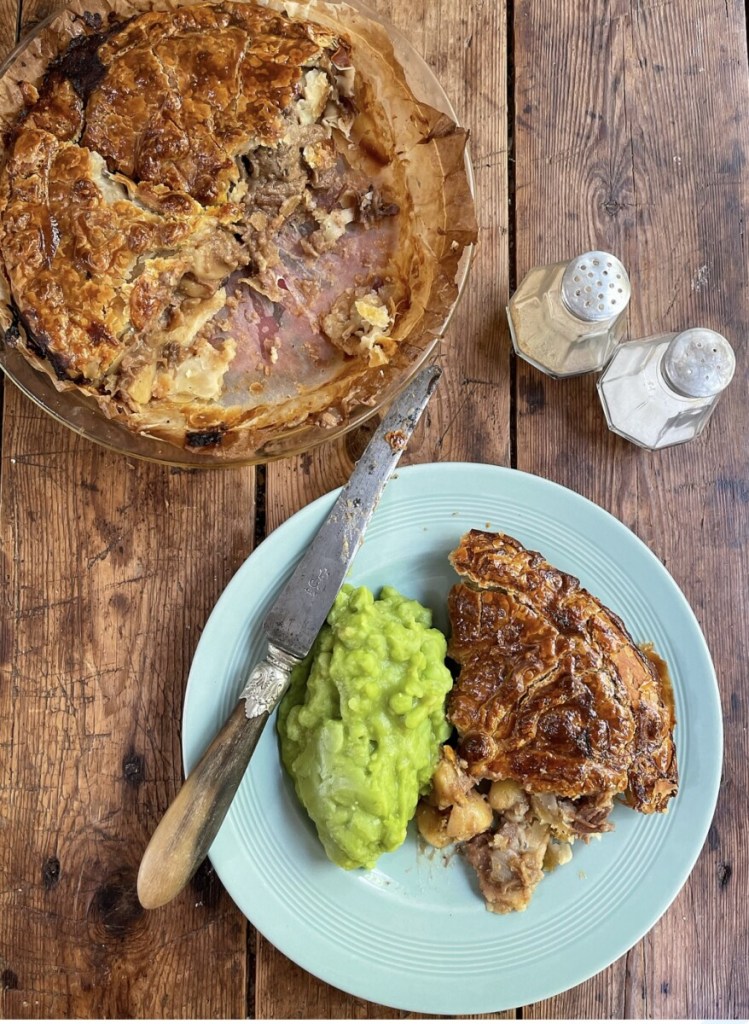 Tarte à la viande et aux pommes de terre