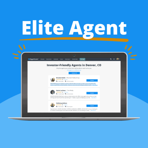 Utilisez Agent Finder pour trouver rapidement un agent convivial pour les investisseurs.