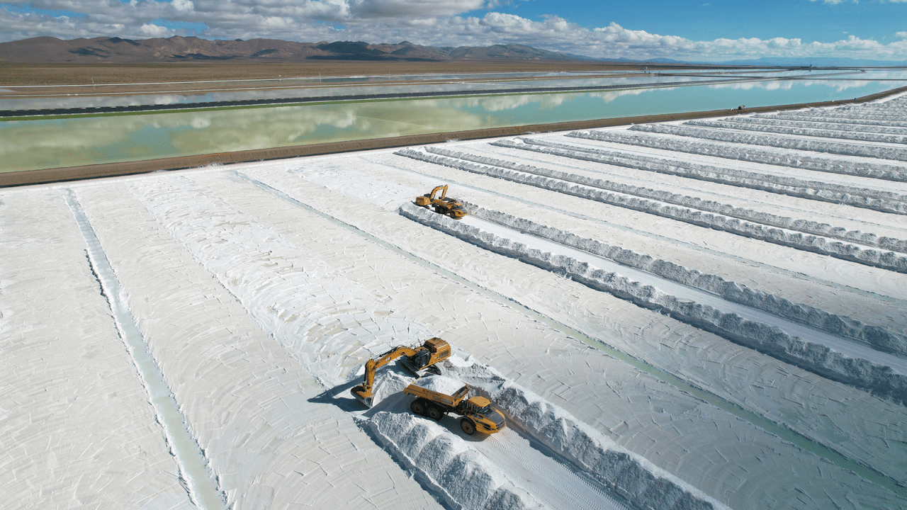 Première collecte de lithium à Cauchari Olaroz